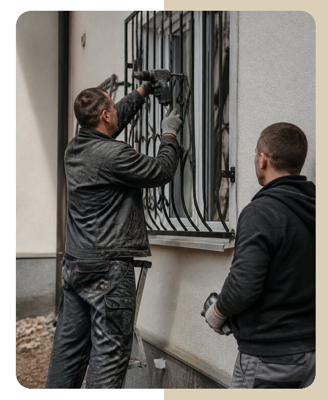Установка наружных решеток в Ломоносове от 5020 р. | ДвериЛегко-Лмн